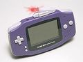 Telefang 2 Power Antenna attached to a Game Boy Advance